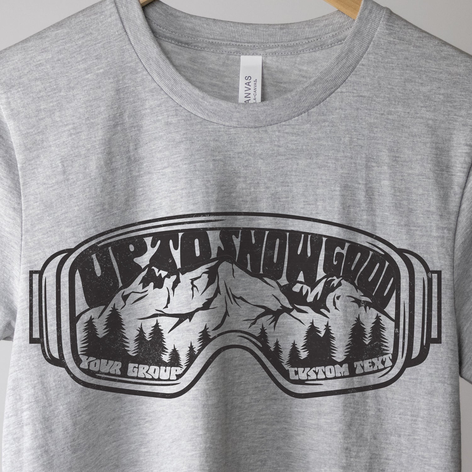 ski weekend ski trip matching family shirts hoodies sweatshirts group ski goggles retro custom personalized up to snow good