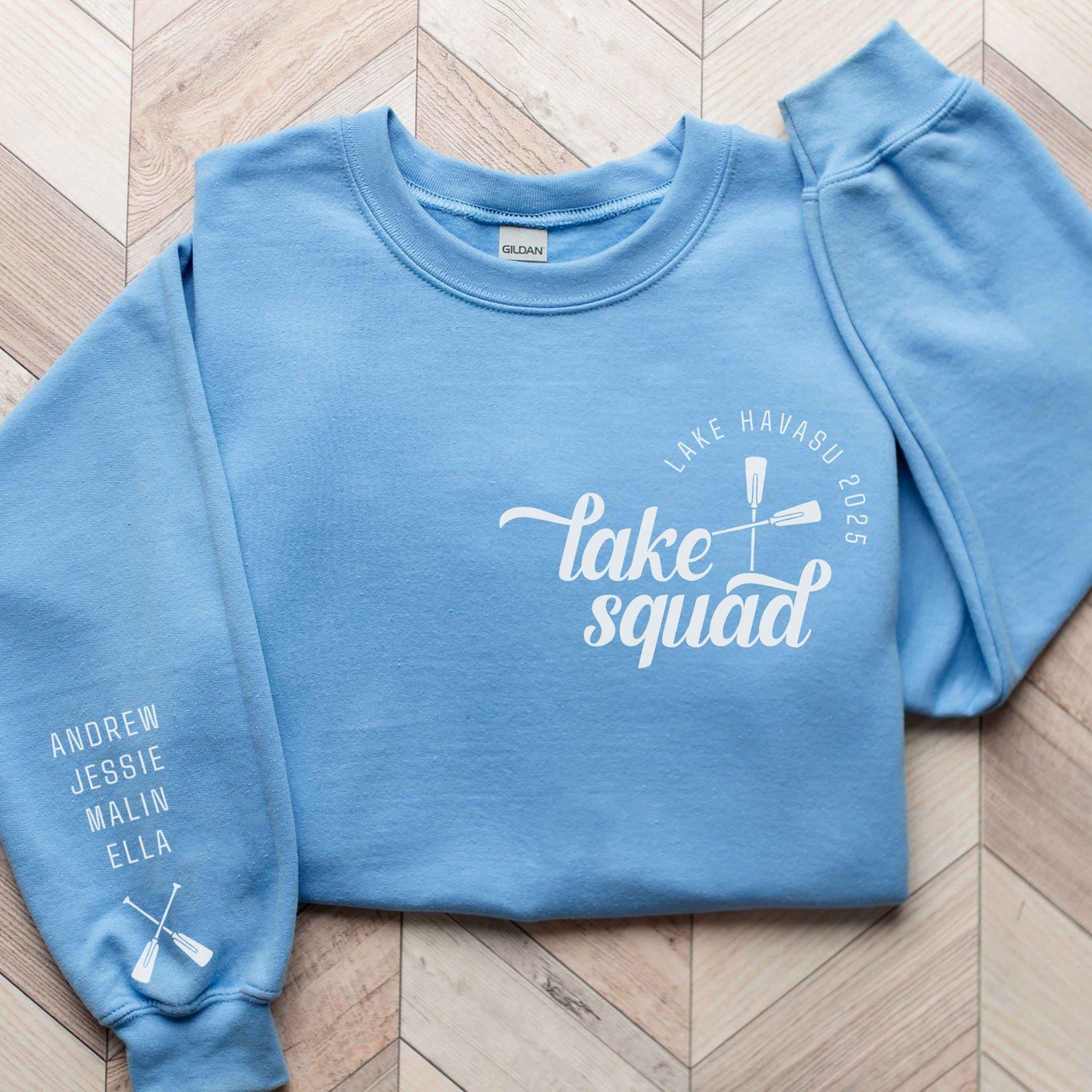 Lake Squad Sleeve Print