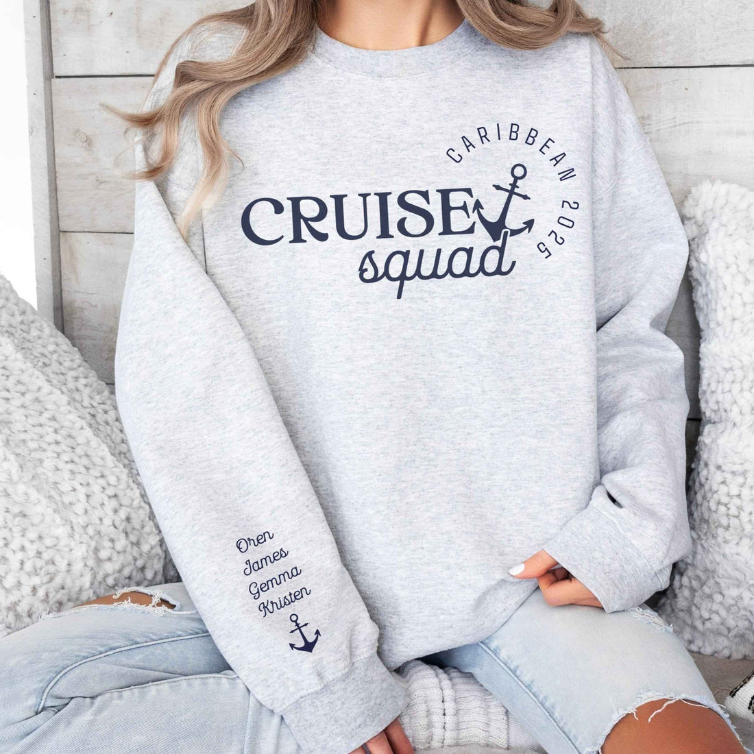 Cruise Squad Sleeve Print