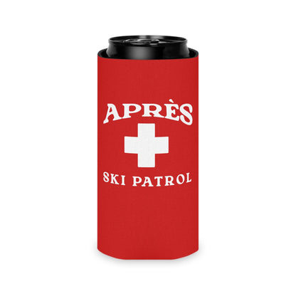 Apres Ski Patrol Coozies For Ski Trip Koozie Can Cooler Apres All Day, Apres Ski Instructor, Funny Ski Bachelorette Coozie Party Favors
