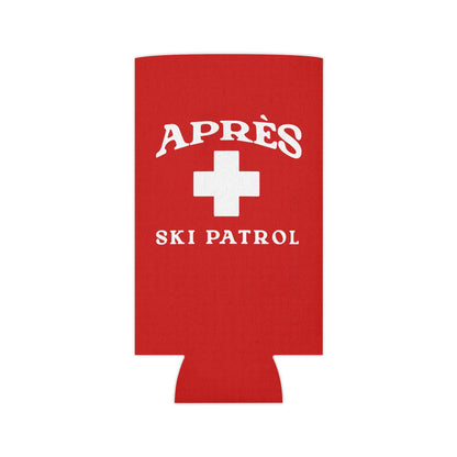 Apres Ski Patrol Coozies For Ski Trip Koozie Can Cooler Apres All Day, Apres Ski Instructor, Funny Ski Bachelorette Coozie Party Favors