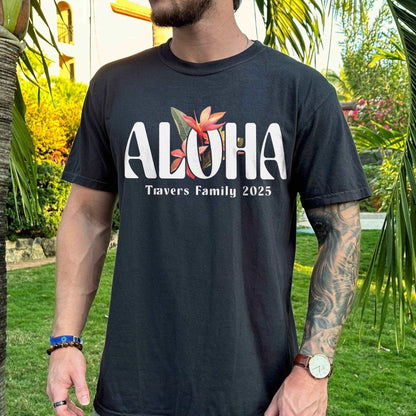 Simple Aloha Tropical Floral