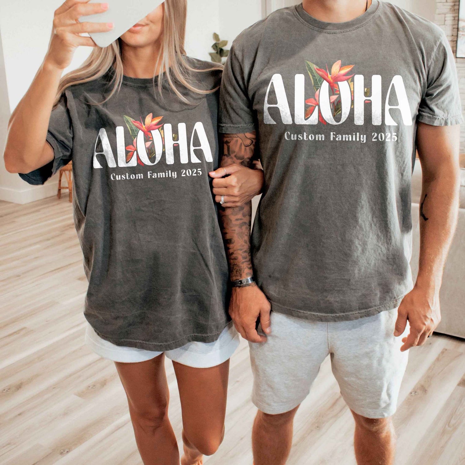 Simple Aloha Tropical Floral