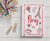 Cute Paris-themed trip journal with France trip illustrations, a perfect memento or gift for travel lover