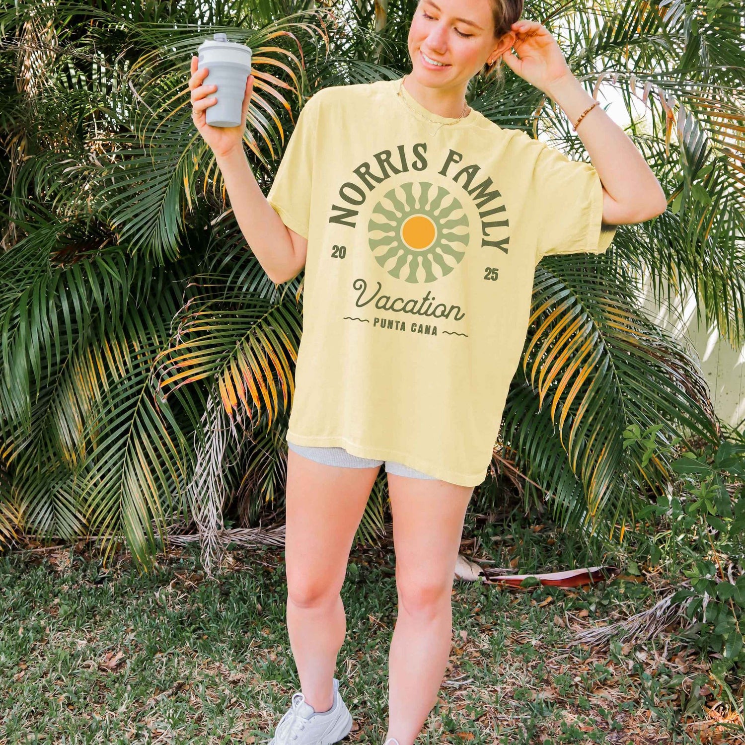 Green Retro Sunburst