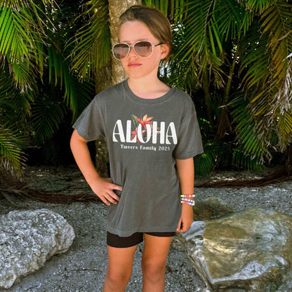 Simple Aloha Tropical Floral
